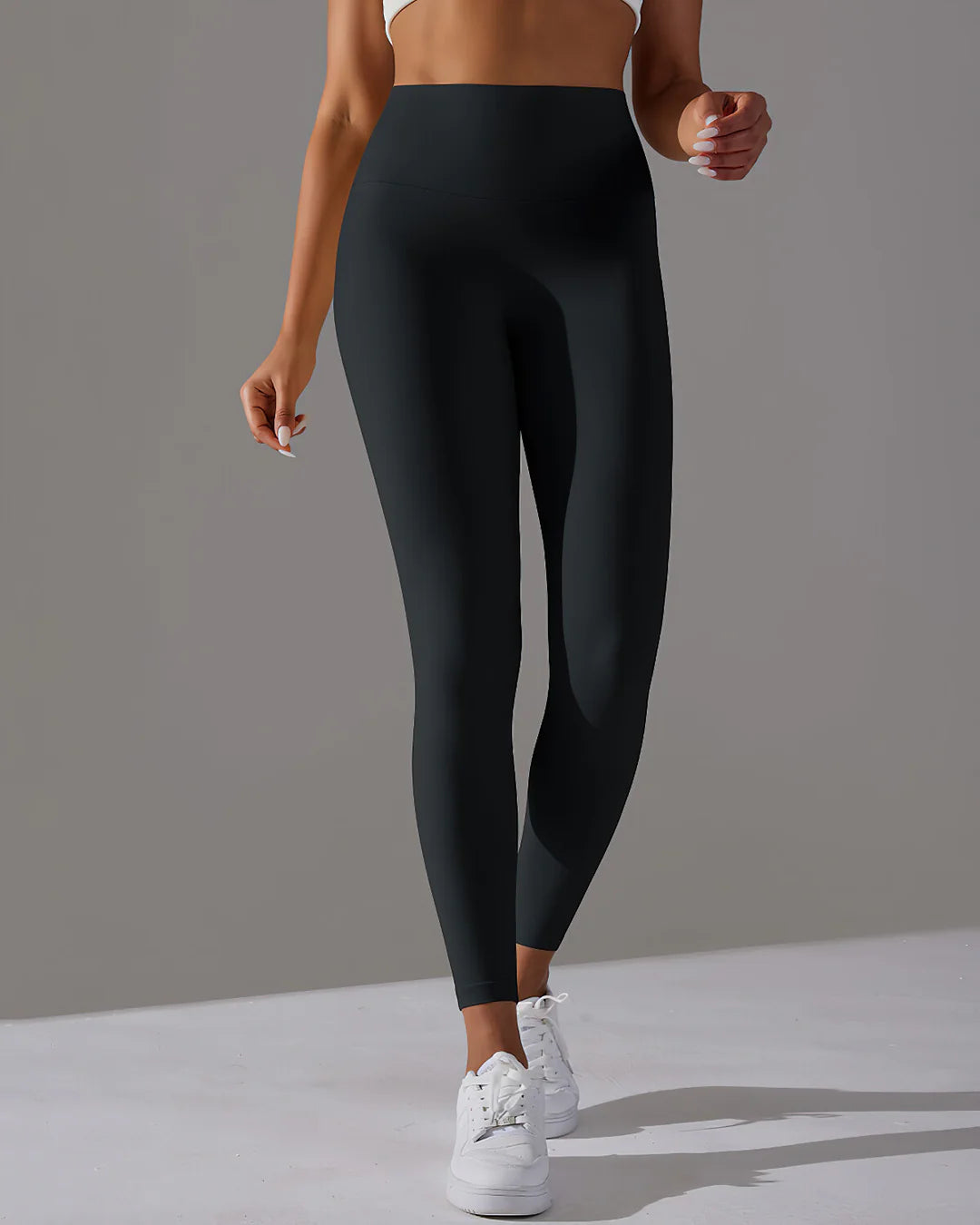 Vitalé Simple Seamless Leggings - Black